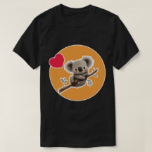 Koala con un palo