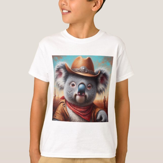 Camiseta Koala Cowboy (Anverso)