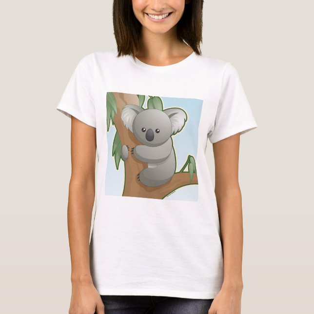 Camiseta Koala de Kawaii (Anverso)