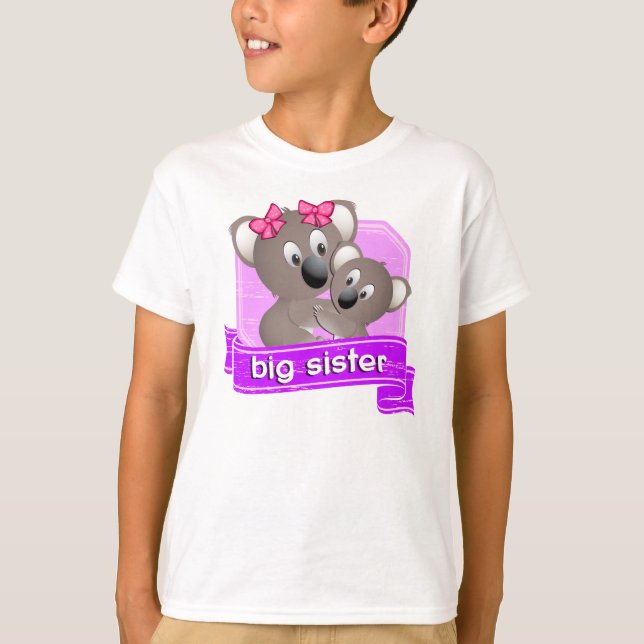 Camiseta Koala de la hermana grande (Anverso)