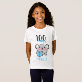 Camiseta koala de los 100 días de escuela