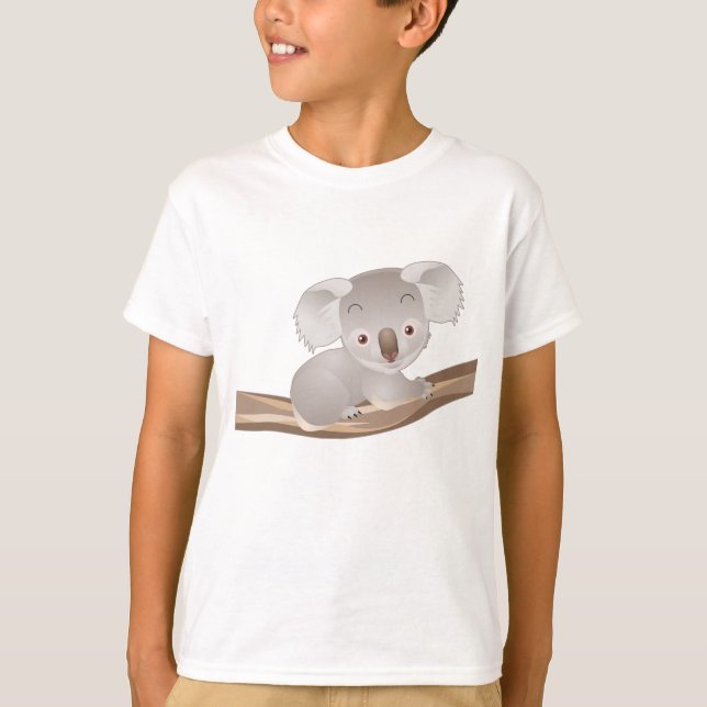 Camiseta Koala del bebé (Anverso)