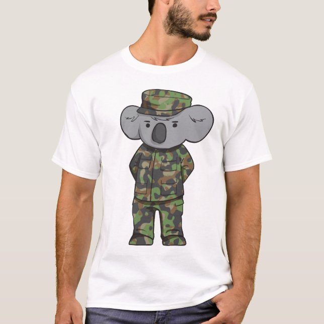 Camiseta Koala del ejército (Anverso)