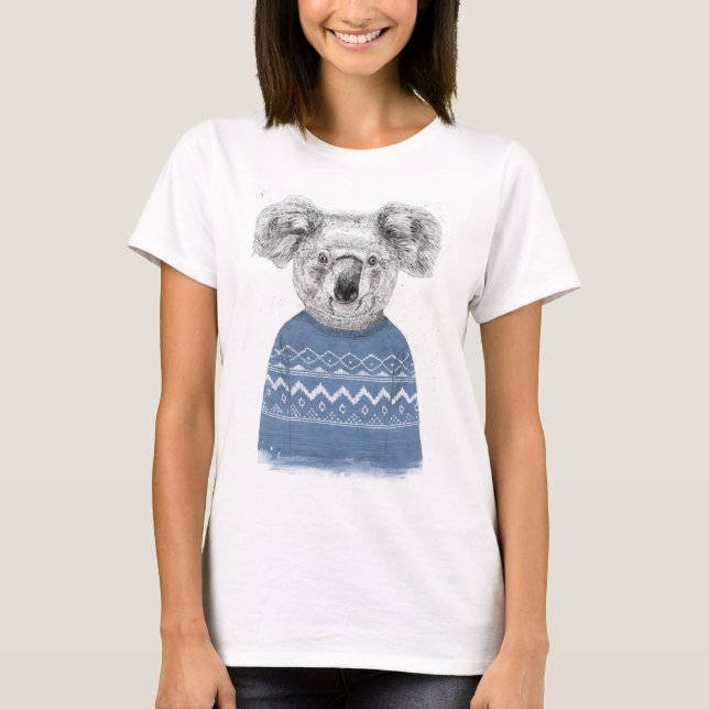 Camiseta Koala del invierno (Anverso)