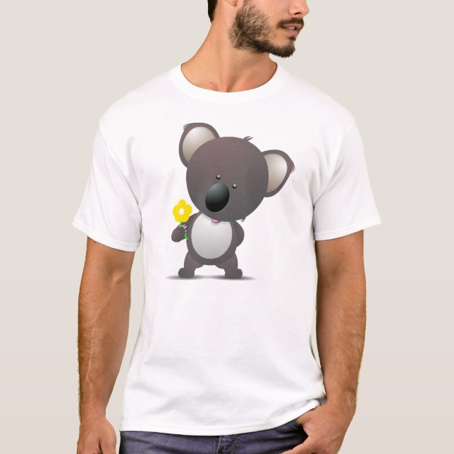Camiseta Koala elegante (Anverso)