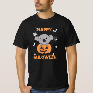 Camiseta Koala En Calabaza Dulce Koalas Feliz Halloween