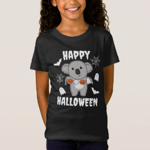 Camiseta Koala Feliz disfraz de bompkin de Halloween