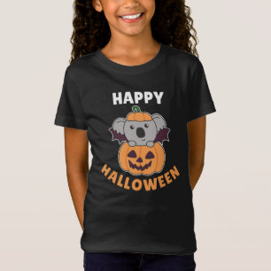 Camiseta Koala Feliz disfraz de bompkin de Halloween