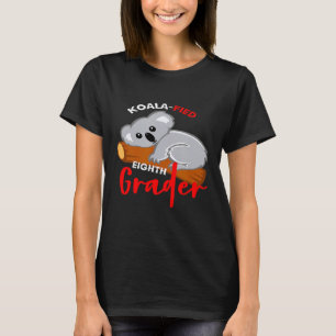 Camiseta Koala-Fied Octavo Grader Funny Animal Pun Koala Be