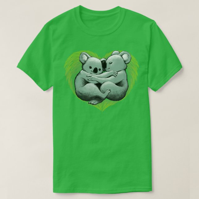 Camiseta Koala Heart (Diseño del anverso)