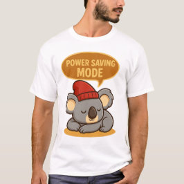 Camiseta Koala in Power Saving Mode – Funny Relaxed Animal 