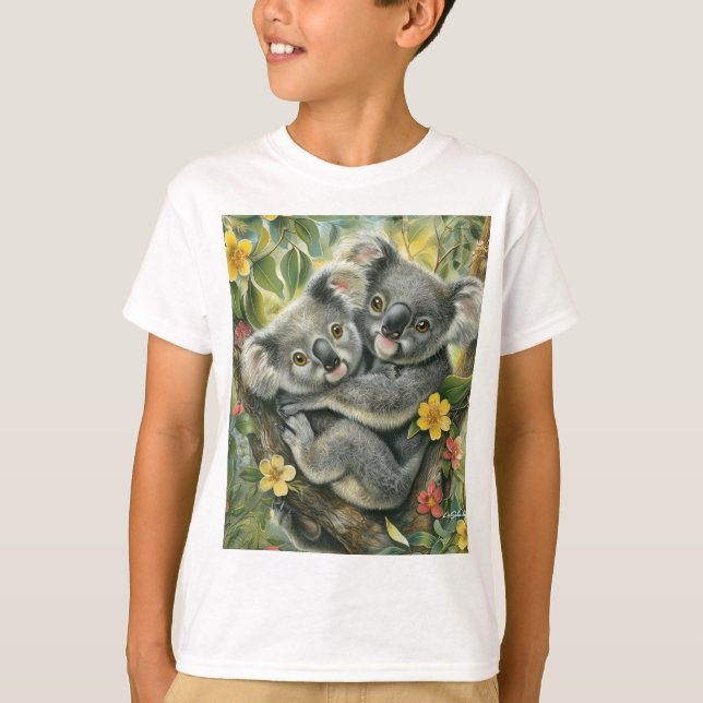 Camiseta Koala Love Kids (Anverso)