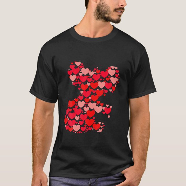 Camiseta Koala Lover Cute Love Hearts Animales Parejas Vale (Anverso)