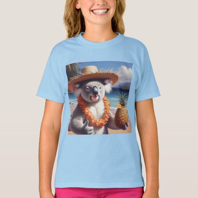Camiseta Koala Luau (Anverso)