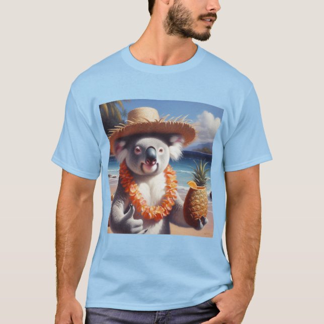 Camiseta Koala Luau (Anverso)