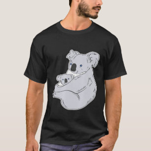 Camiseta Koala Osa A La Madre Y Al Niño Koala