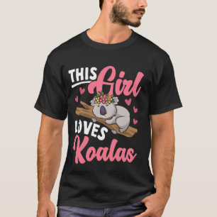 Camiseta Koala Osa Australia A Este Chica Le Encanta Koalas