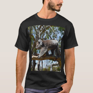 Camiseta Koala Oso Caminando Por La Rama Del Árbol,