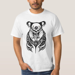 Camiseta Koala Oso Natural Animal Ilustracion Arte Tat
