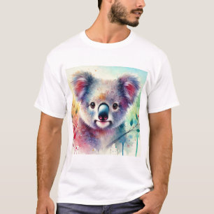 Camiseta Koala Serenity 010924AREF109 - Watercolor