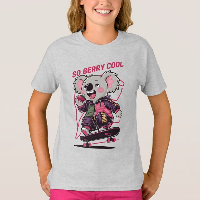 Camiseta koala So Berry Guay Retro Strawberry (Anverso)