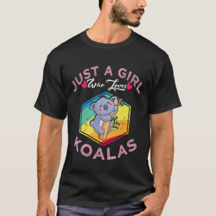 Camiseta Koala Solo Tiene Un Chica Que Ama A Los Amantes De
