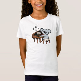 Camiseta Koala Tocando Piano