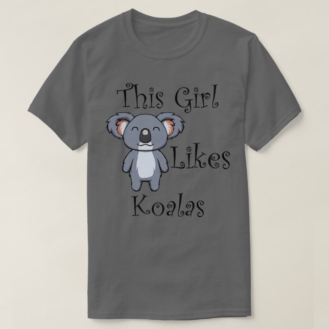 Camiseta Koala y Eucalyptus Divertidos graciosos del Oso de (Diseño del anverso)