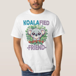 Camiseta Koalafied Friend divertido juego de palabras Cute 