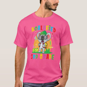 Camiseta Koalafied para 3er grado de vuelta al cole koala