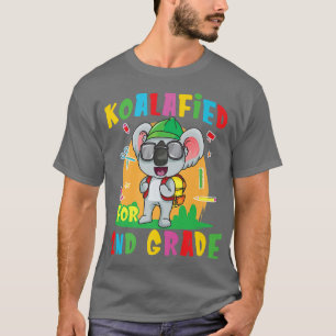 Camiseta Koalafied Para El Segundo Grado De Vuelta Al Coleg