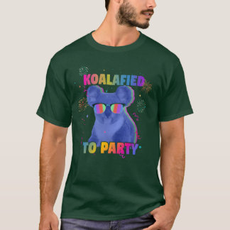 Camiseta Koalafiedo Fiera de la Fiesta Familia de juegos de