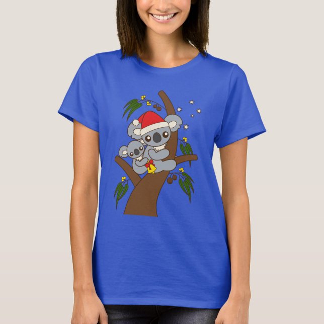 Camiseta Koalas del navidad (Anverso)