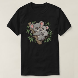 Camiseta Koalas kawaii madre e hijo