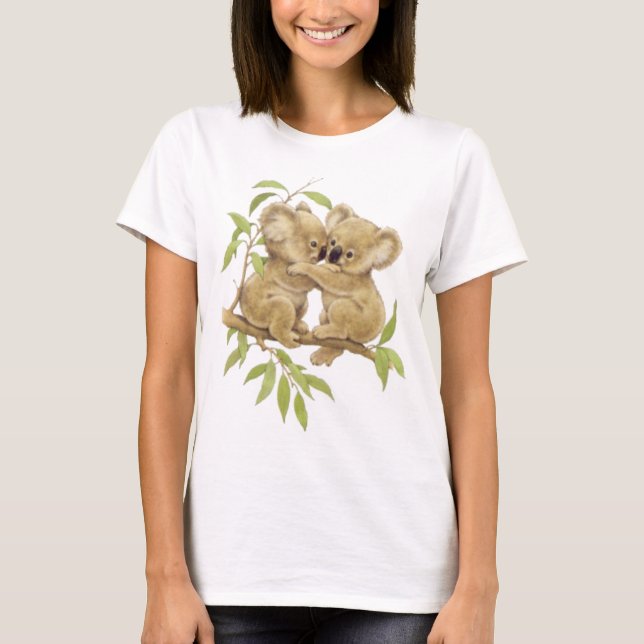 Camiseta Koalas lindas (Anverso)