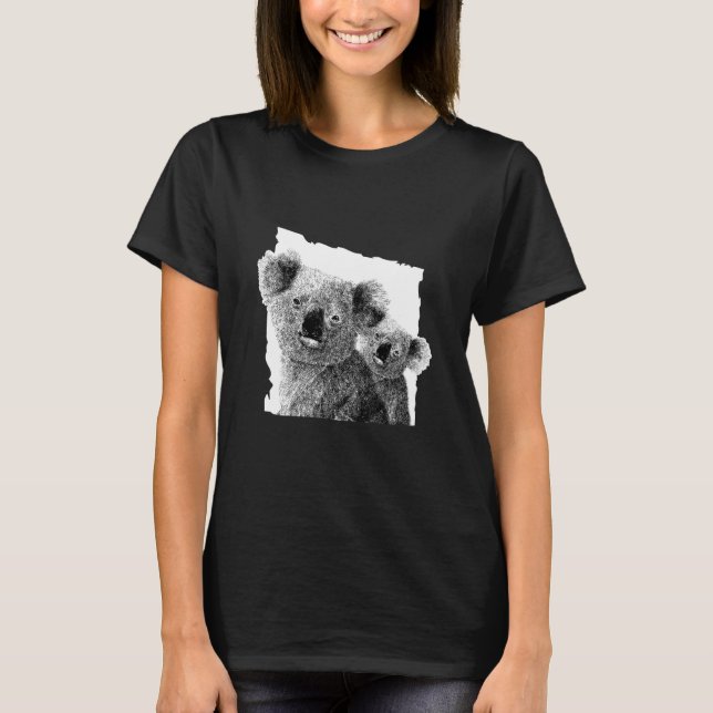 Camiseta Koalas Lindos (Anverso)