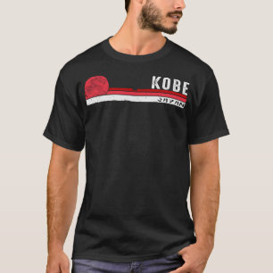 Camiseta Kobe Japón estilo retro vintage para hombre patrim