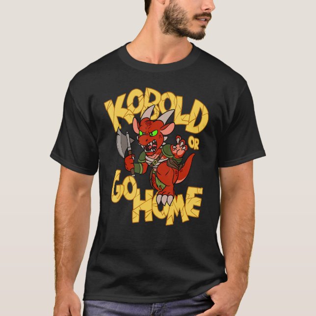Camiseta Kobold O Vete A Casa (Anverso)