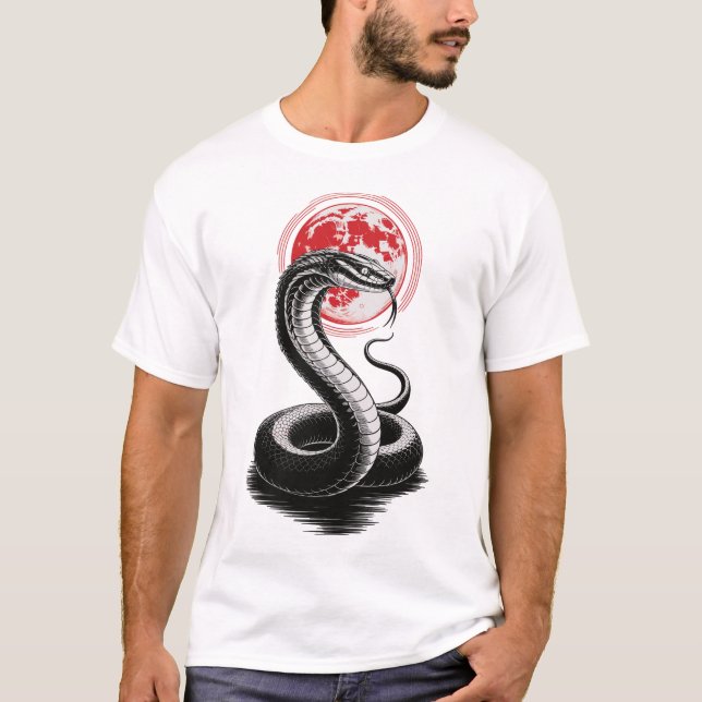 Camiseta Kobra vor Blutmond (Anverso)