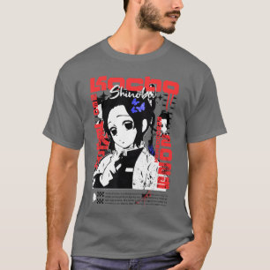 Camiseta Kochou Shinobu Neo Anime Estética chico