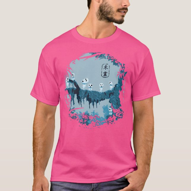 Camiseta Kodama Studio Ghibli (Anverso)
