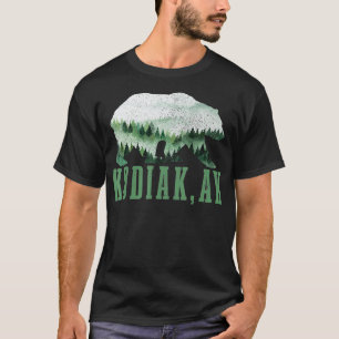 Camiseta Kodiak Alaska Grizzly Bear Naturaleza Camping H