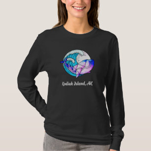 Camiseta Kodiak Island Ak Paint Japonés Orca Geométrica Kil