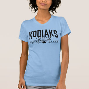 Camiseta Kodiak LaCrosse - señoras azules claras