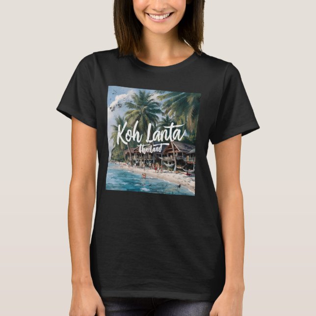 Camiseta Koh Lanta, Tailandia (Anverso)