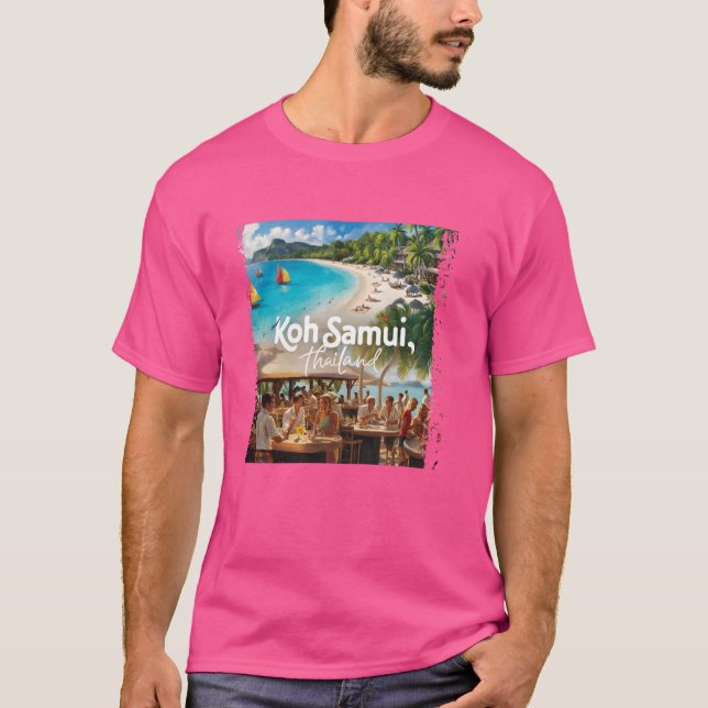 Camiseta Koh Samui, Tailandia (Anverso)