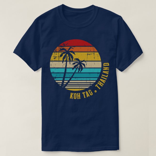 Camiseta Koh Tao Tailandia (Diseño del anverso)