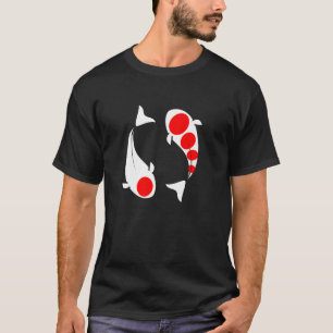 Camiseta Kohaku Koi Fish Lucky Feng Shui Japan Nishikigoi C