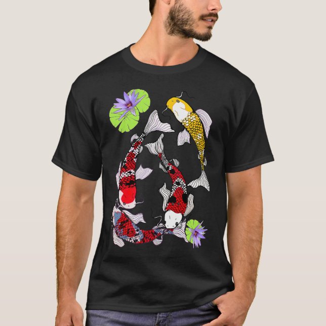 Camiseta koi (Anverso)