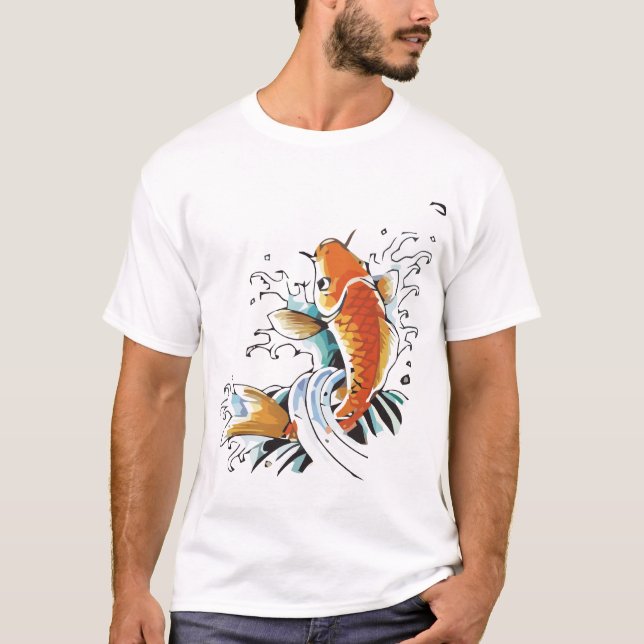 Camiseta Koi (Anverso)